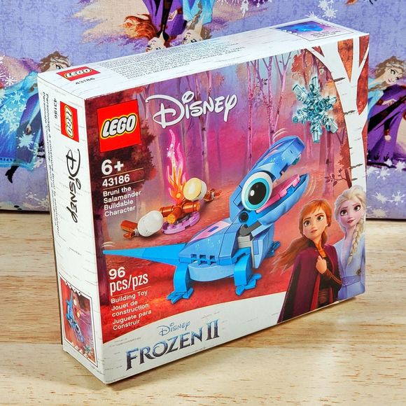 Lego Disney Frozen 2 Bruni The Salamander Buildable Character #43186 96 pcs New - Picture 2 of 8